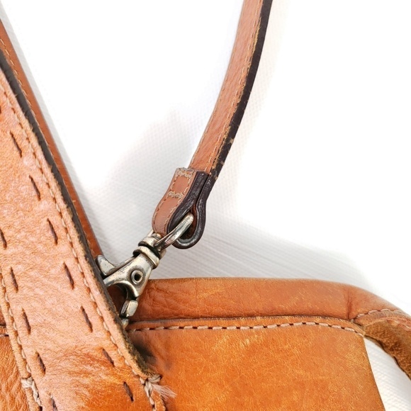 Fossil leather honey bag removable shoulder strap - Picture 3 of 8